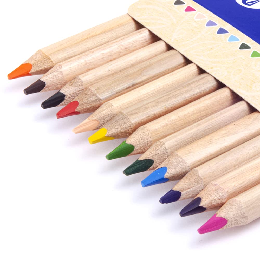 Lápices Triangulares Pelikan Madera 12 Piezas