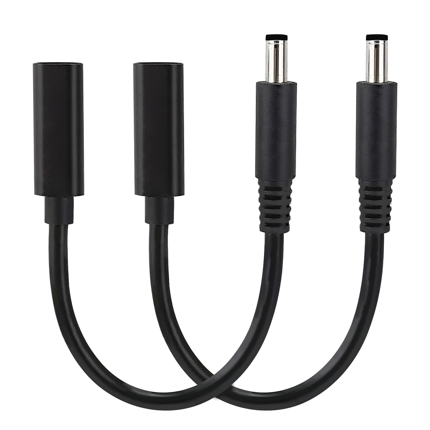 Cable Tipo C Hembra de Smart Tip (2 Piezas), Carga Rápida para portátil Dell, PD 65W 15V/3A, Punta de 4.5 mm, Compatible con Dell Inspiron 15 17 13 11 14-5000 5570 5559 7359 3452 serie XPS 13