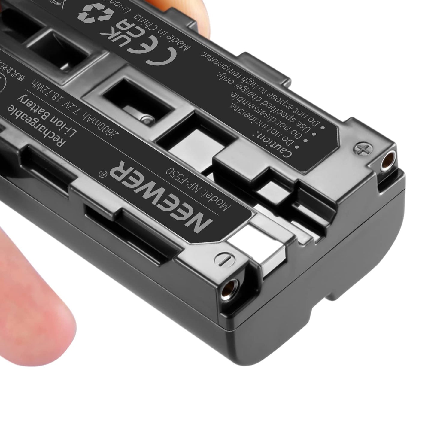 Batería de Reemplazo NEEWER 2600mAh para Sony Handycams y Luces LED en Cámaras