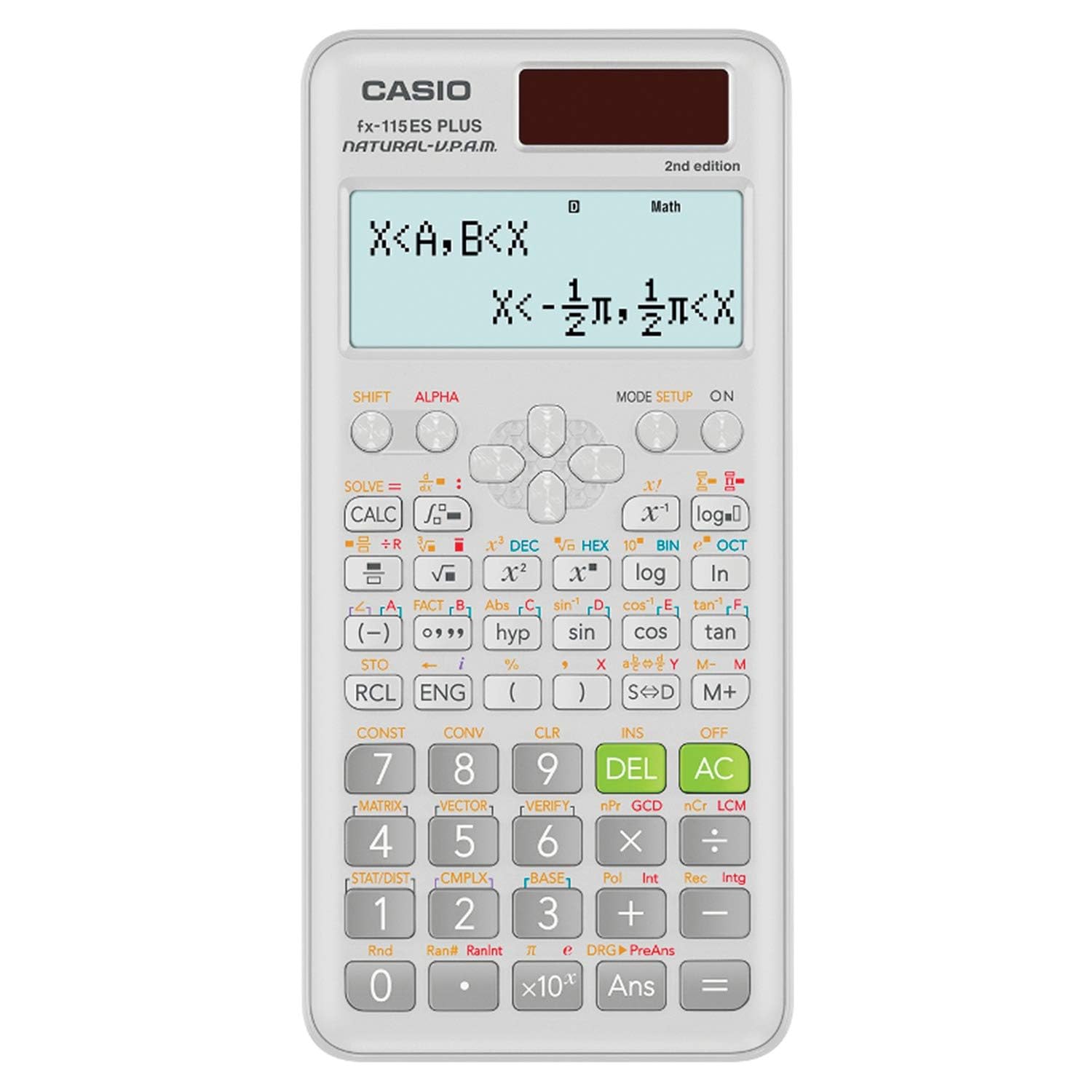 Casio fx-115ESPLUS2 2ª edición, calculadora científica Avanzada
