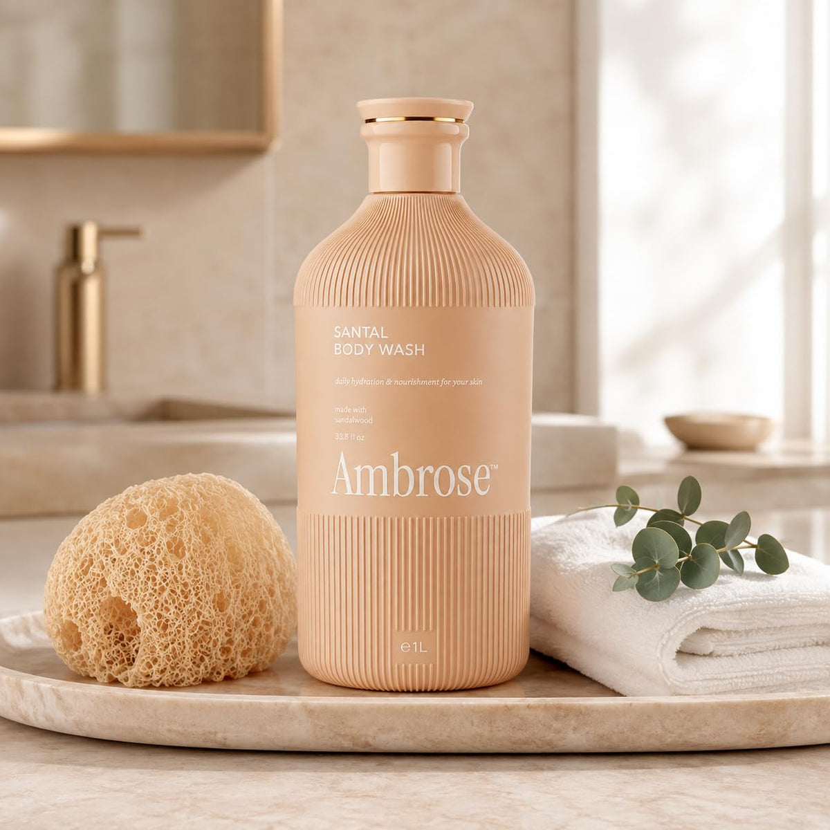 Body Wash Ambrose Sándalo 1 Litro