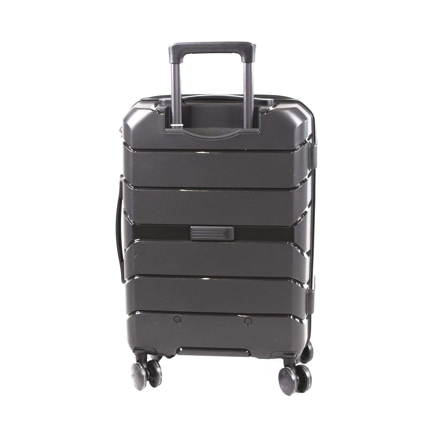 Maleta De Cabina MIGUEL PETACAS Negro Amplio Compartimento Candado Combinación 20 Pulgadas