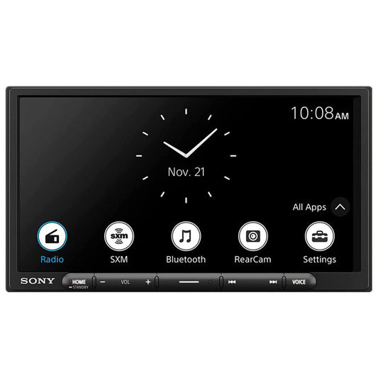Sony XAV-AX6000 Receptor multimedia de 7 pulgadas con inalámbrico Apple CarPlay/Android Auto, entrada de video HDMI y Maestro Ready