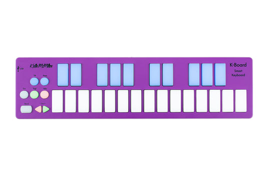 Keith McMillen Instruments K-Board-C | driver de teclado MIDI de 25 teclas USB MPE con USB-C (orquídea)