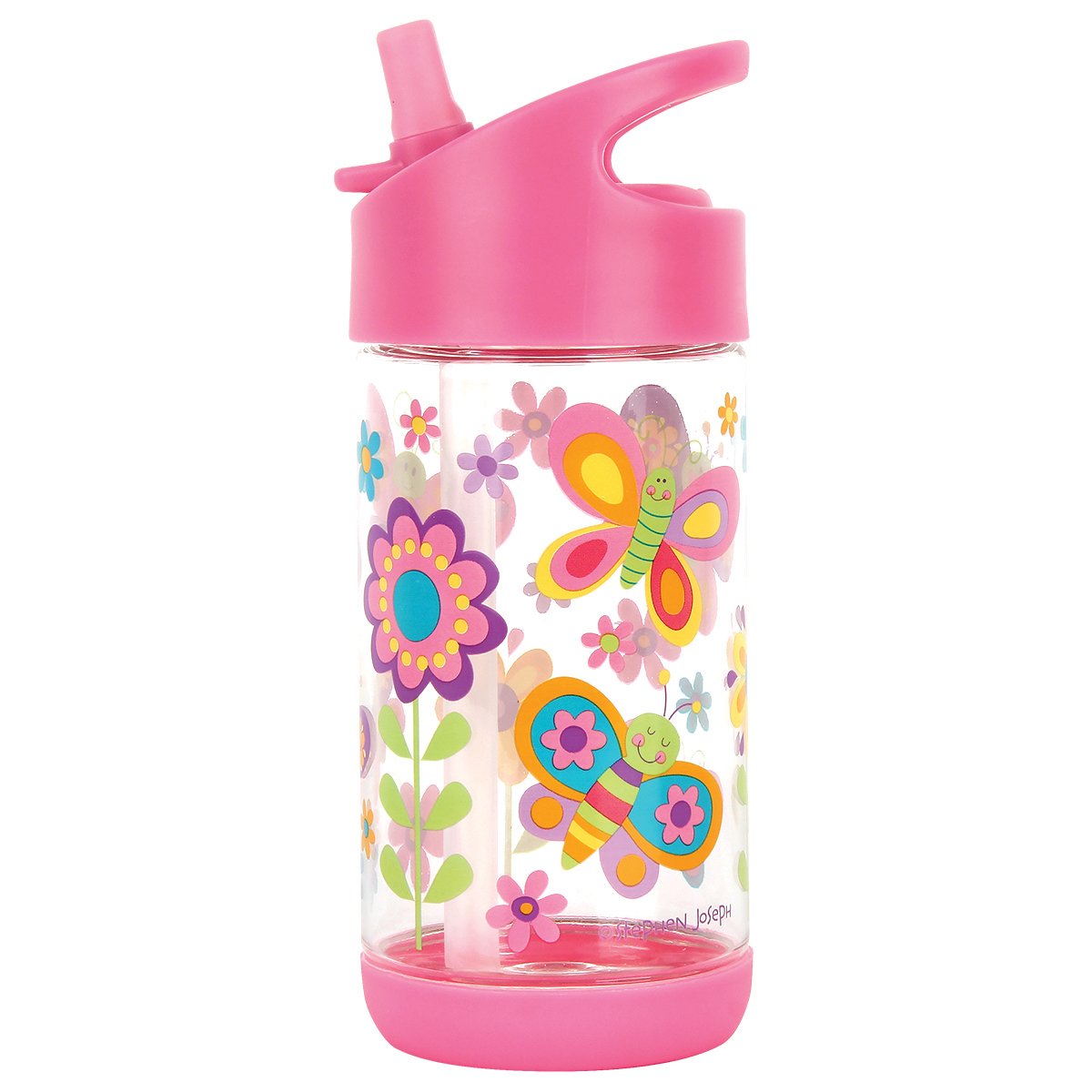 Stephen Joseph - Botella con tapa abatible, Butterfly, 1