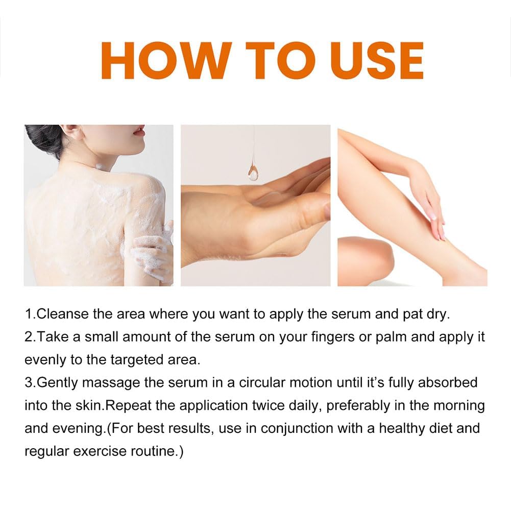 Conjunto de 5 productos para moldear tu cuerpo y tonificar la piel: Esencia reductora de 10 ml, Suero bloqueador de grasa y calorías de 10 ml, Aceite corporal de colágeno reafirmante, Suero reafirmante y tensor de la piel. ¡Descúbrelo!