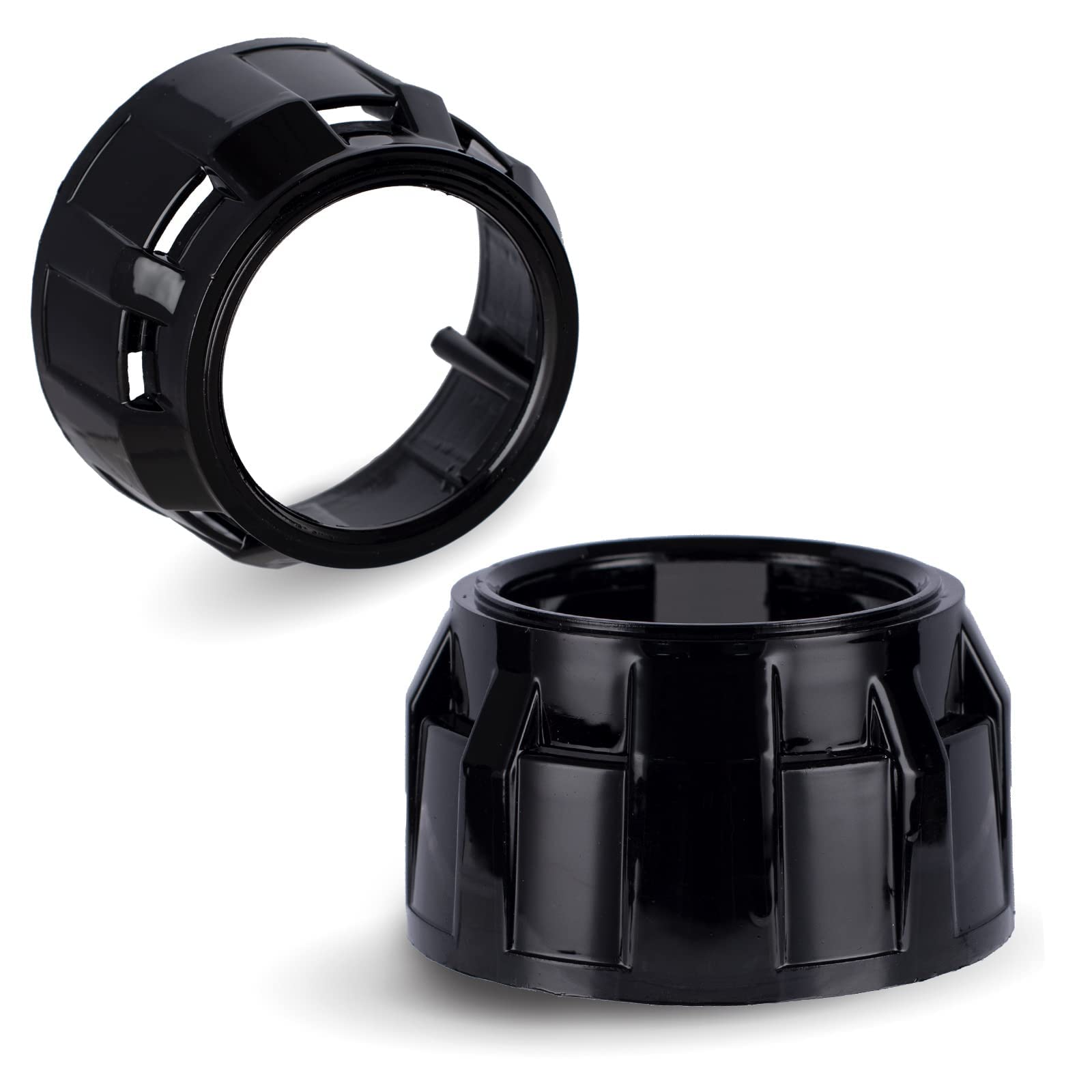 Lente de Proyector Bixenón YUFANYA 2.5 Pulgadas Negro con Haz Alto y Bajo para Coche