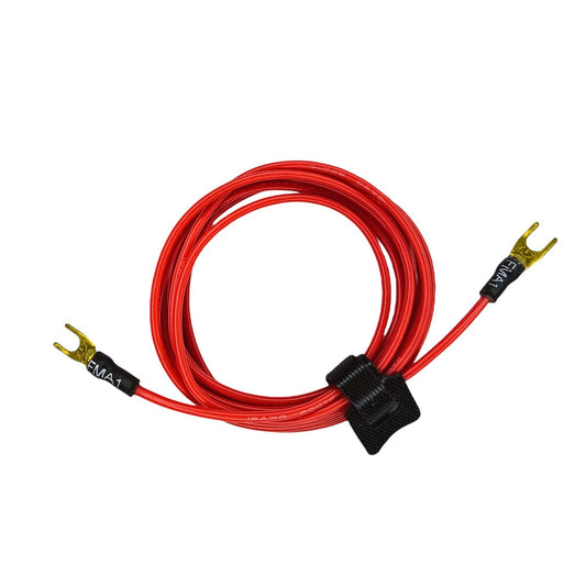 Funayama - Cable de tierra para mesa giratoria de fonógrafo, cable de silicona OFC de 6 pies, cable de tierra - Stop Hum