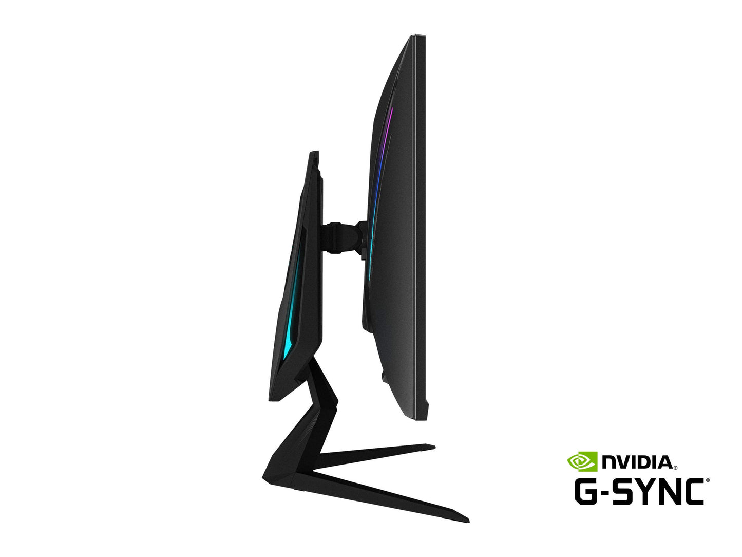 AORUS FI32Q 32" 165Hz 1440p HBR3, NVIDIA G-SYNC Compatible, Exclusive Built-in ANC, KVM, 2560x1440 Display, 1ms Response Time, HDR, 94% DCI-P3, 1x DisplayPort 1.4, 2x HDMI 2.0, 2x USB 3.0, 1x USB C