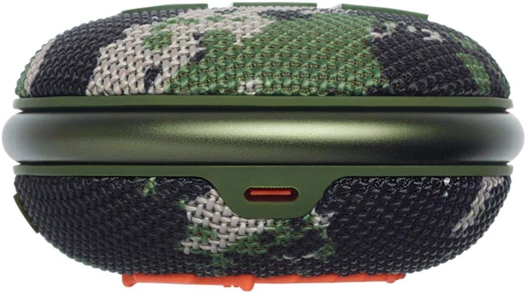 JBL Clip 4 - Altavoz - para uso portátil - Inalámbrico - Bluetooth - 5 W - Squad, JBLCLIP4Squad-5Watt