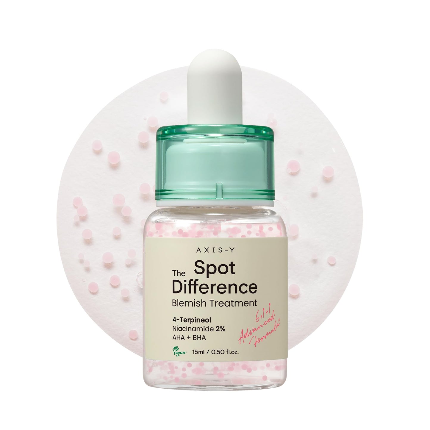 AXIS-Y Spot the Difference Blemish Treatment - Tratamiento anti brotes e imperfecciones para pieles sensibles, grasas y propensas al acné 15ML