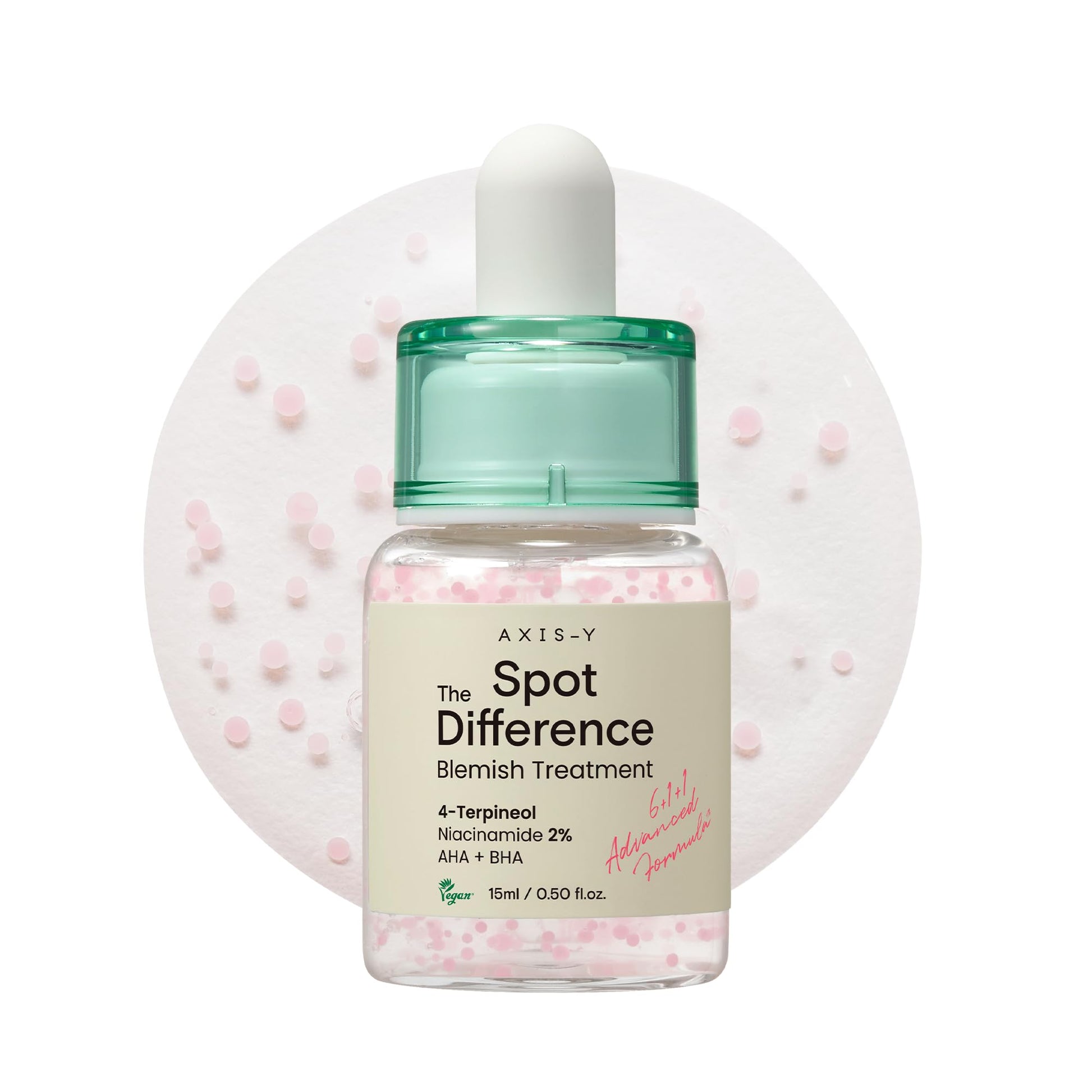 AXIS-Y Spot the Difference Blemish Treatment - Tratamiento anti brotes e imperfecciones para pieles sensibles, grasas y propensas al acné 15ML