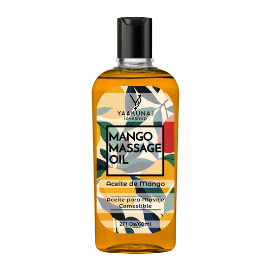 Aceite Para Masaje Yaakunaj Sabor Mango 60 ml