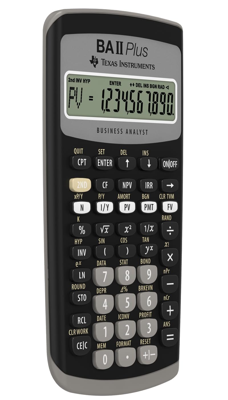 Calculadora Financiera Avanzada Texas Instruments BA II Plus Profesional