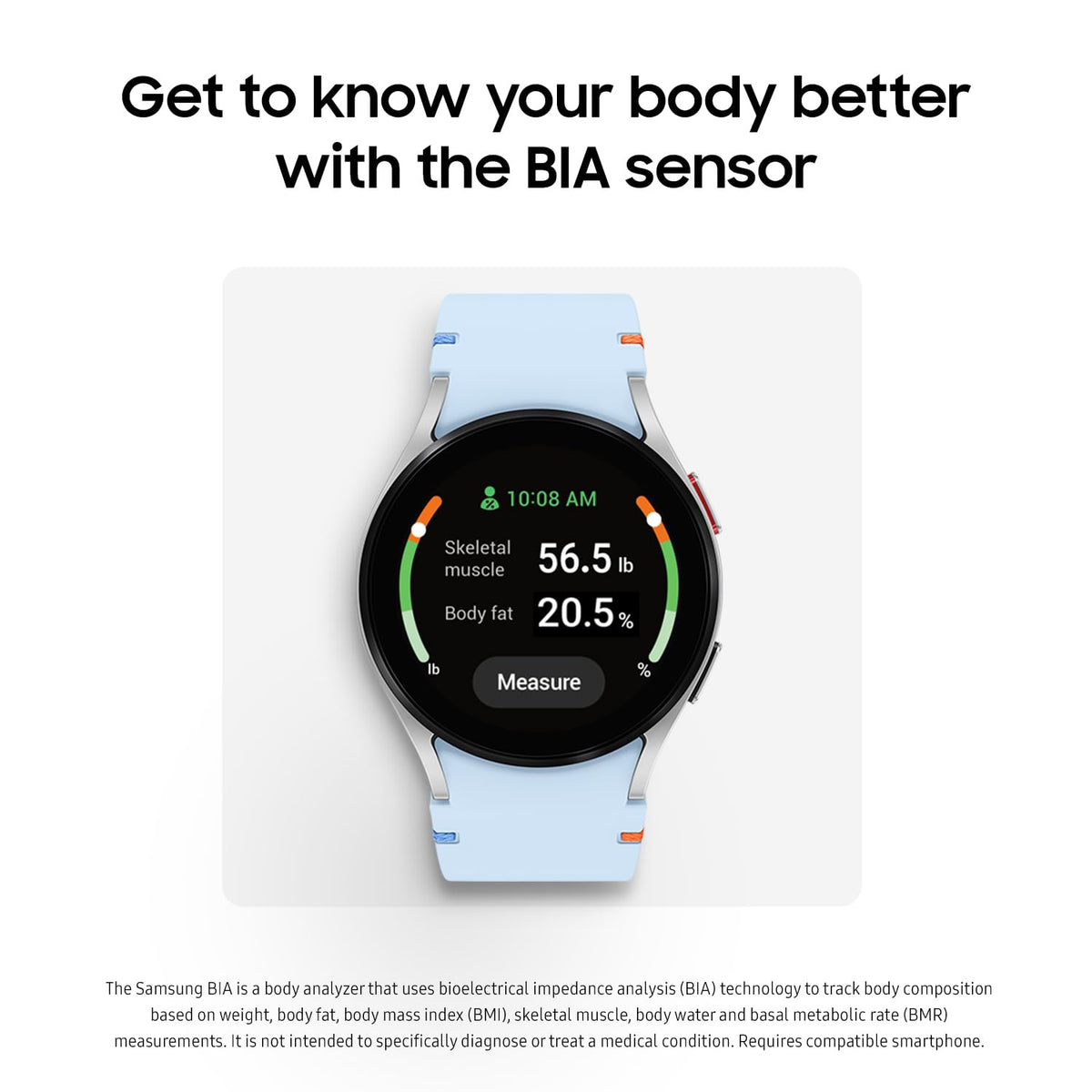 Smartwatch Samsung Galaxy Watch 40 mm LTE Negro con Sensor BIA y Seguimiento de Fitness