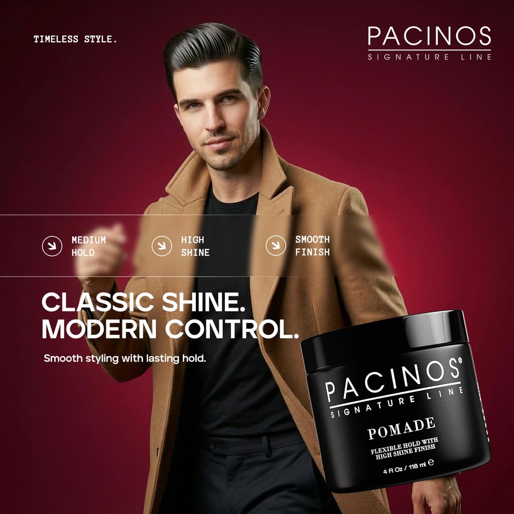 Pacinos Pomade, 4 Ounce
