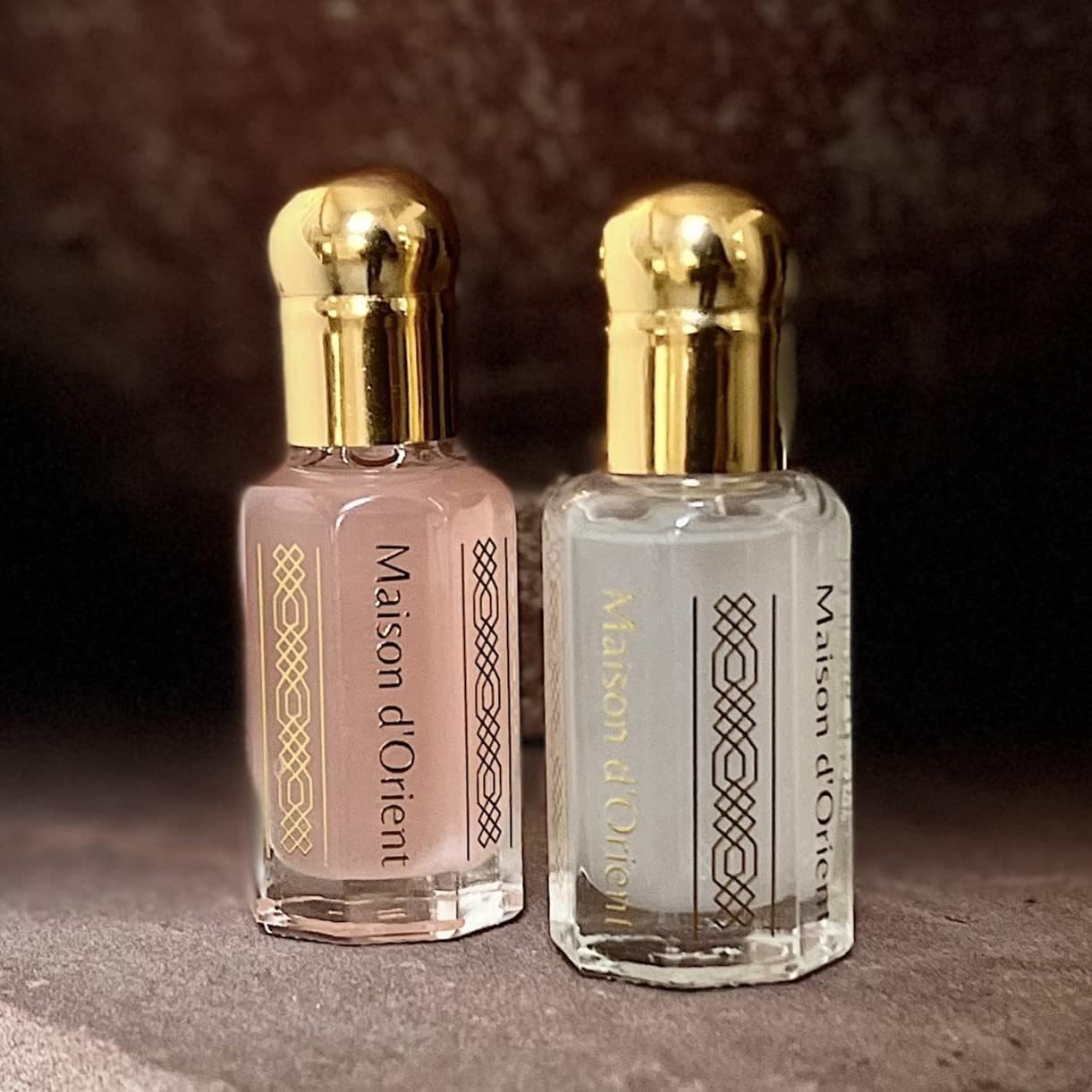 PINK MUSK (Pink Tahara) 12mL | Perfume and Body Oil from Fragrance House Maison d'Orient, Dubai UAE | Original Misk Blend | Alcohol Free and Vegan | Arabian Perfume