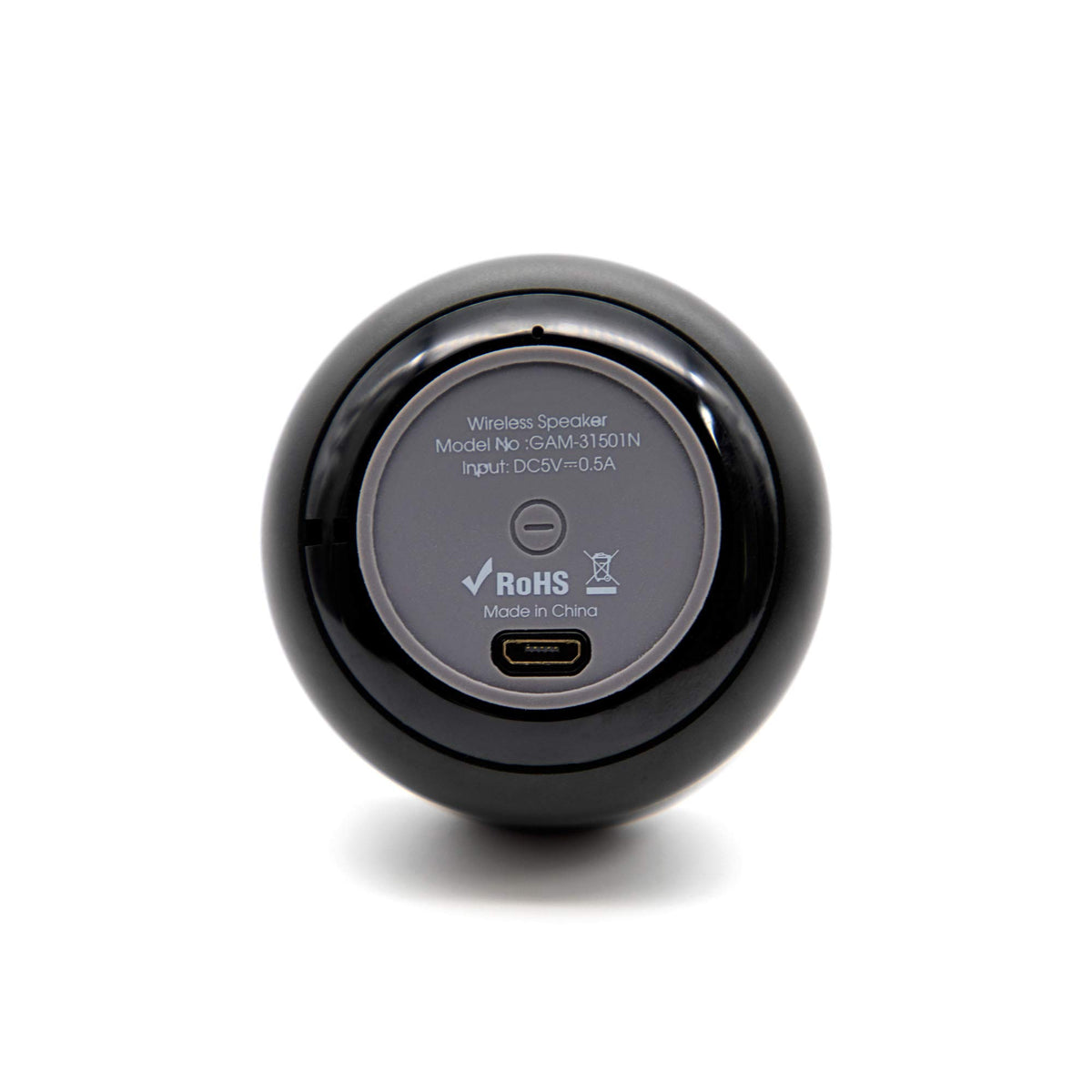 Bocina Portátil GETTTECH Negro Bluetooth 5.0 USB Inalámbrico 3W