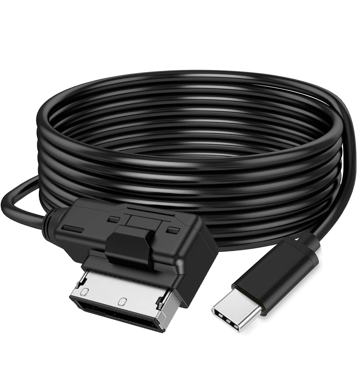 Cable Auxiliar Naiyal AMI MMI para Apple iPhone 15/iPad Pro Compatible con Audi y VW 2011-2016