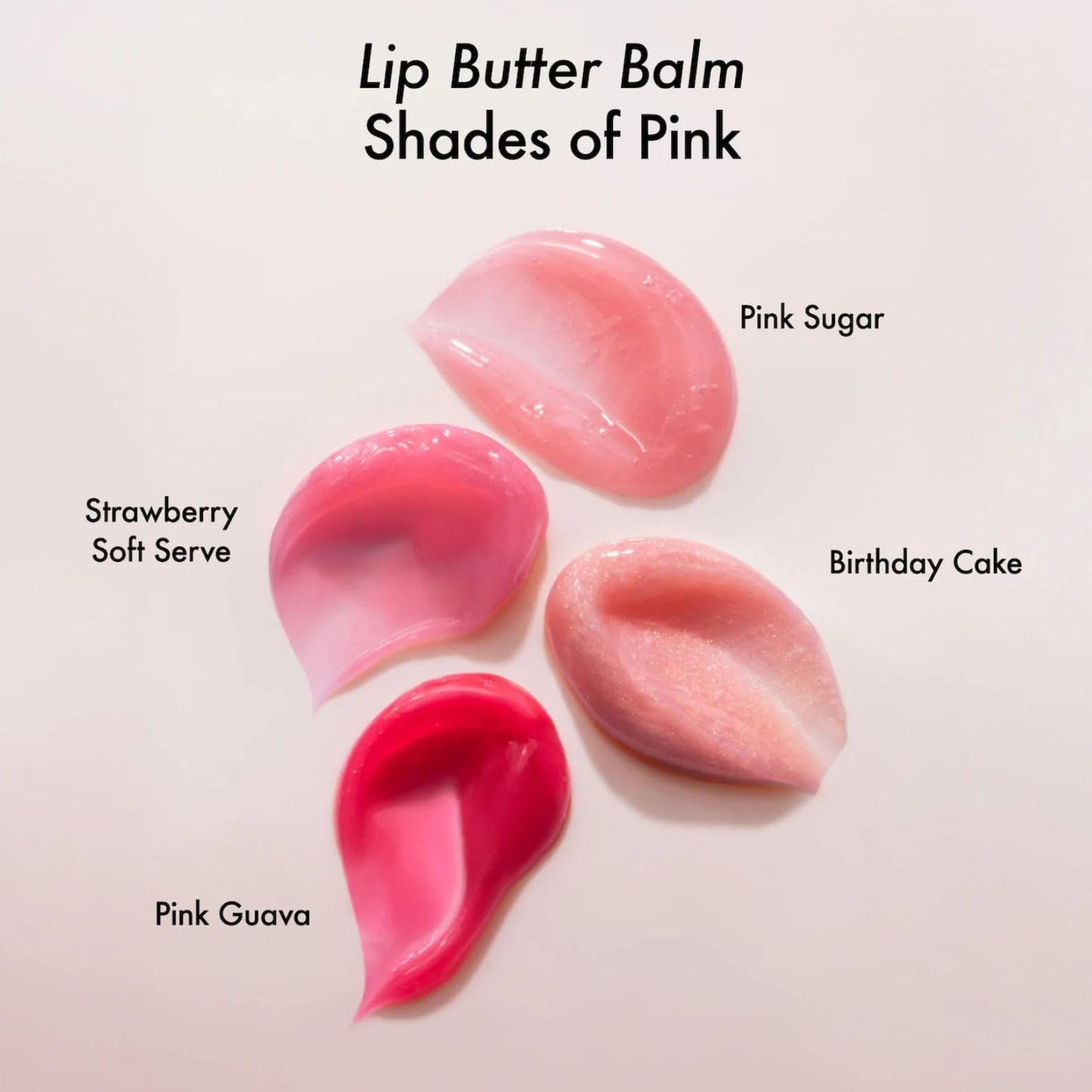 Summer Fridays Sweet Pink Lip Butter Balm Duo, Bálsamo Labial Hidratante, Edición Limitada Birthday Cake y Strawberry Soft Serve, 2 Piezas de 15g
