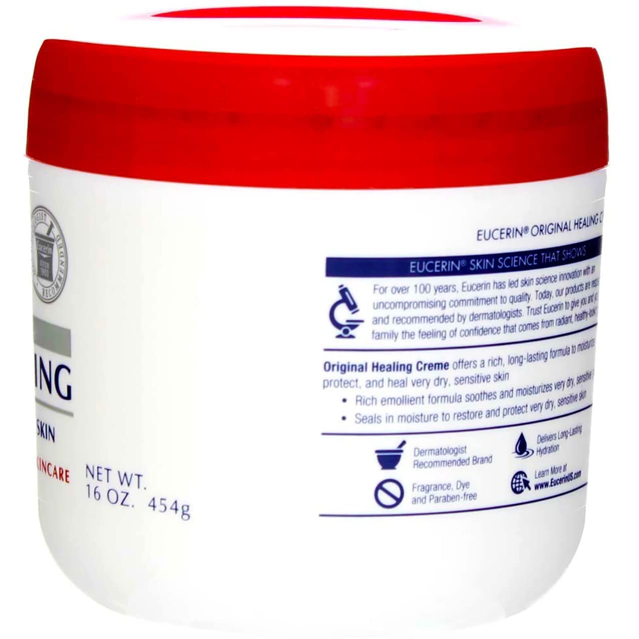 Eucerin Original Healing Rich Creme, 16 Ounce