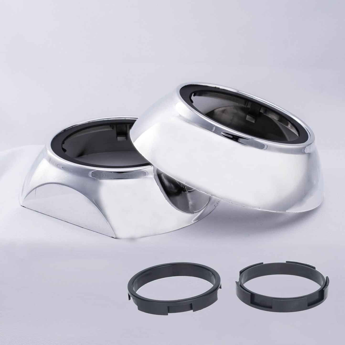 Máscara Universal para Proyector YUFANYA Negra para Lente de 2.5 o 3.0 Pulgadas