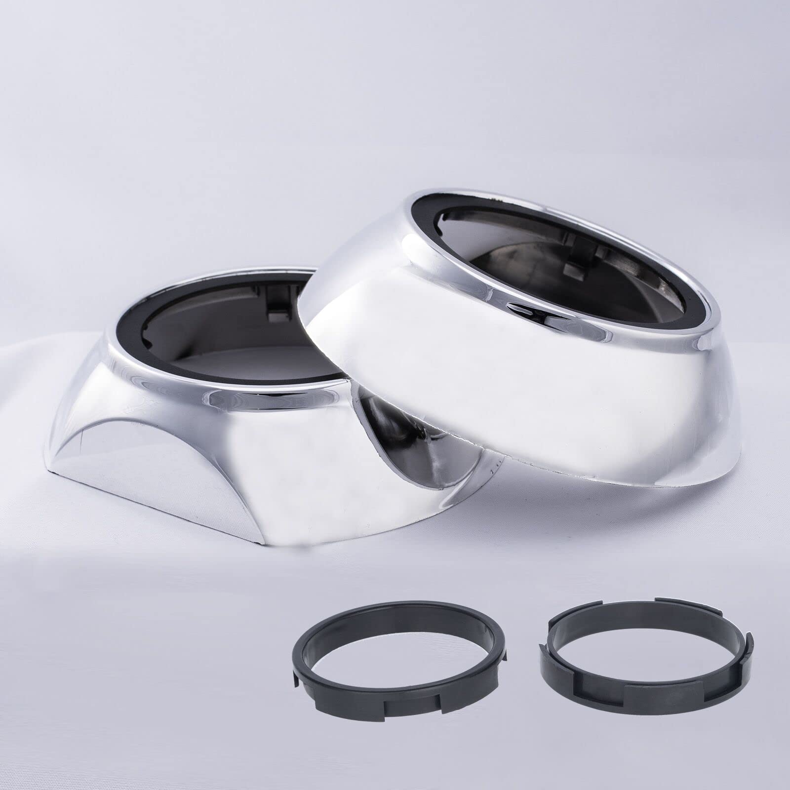 Máscara Universal para Proyector YUFANYA Negra para Lente de 2.5 o 3.0 Pulgadas