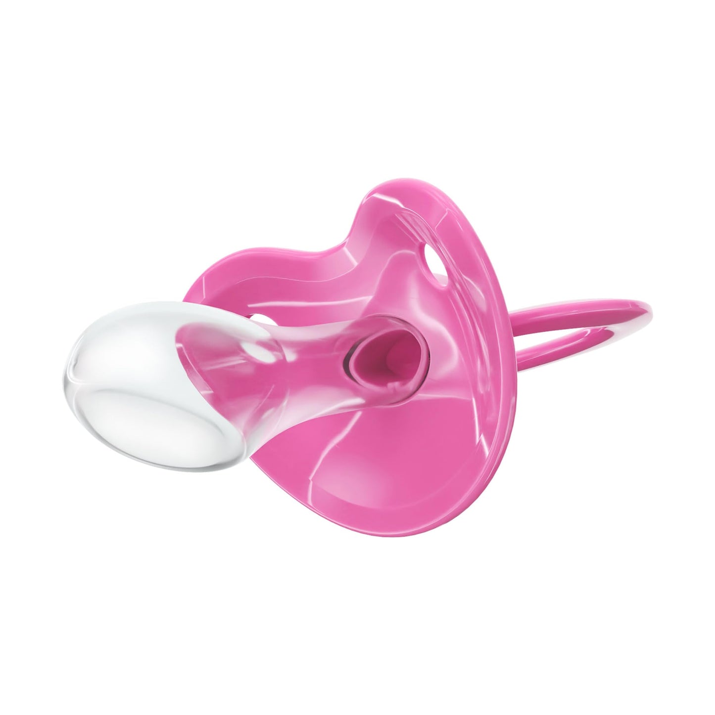 Chupete Addict - Fixx - JUMBO funcional adulto XXL - Chupete de silicona - Talla 10 (rosa intenso)