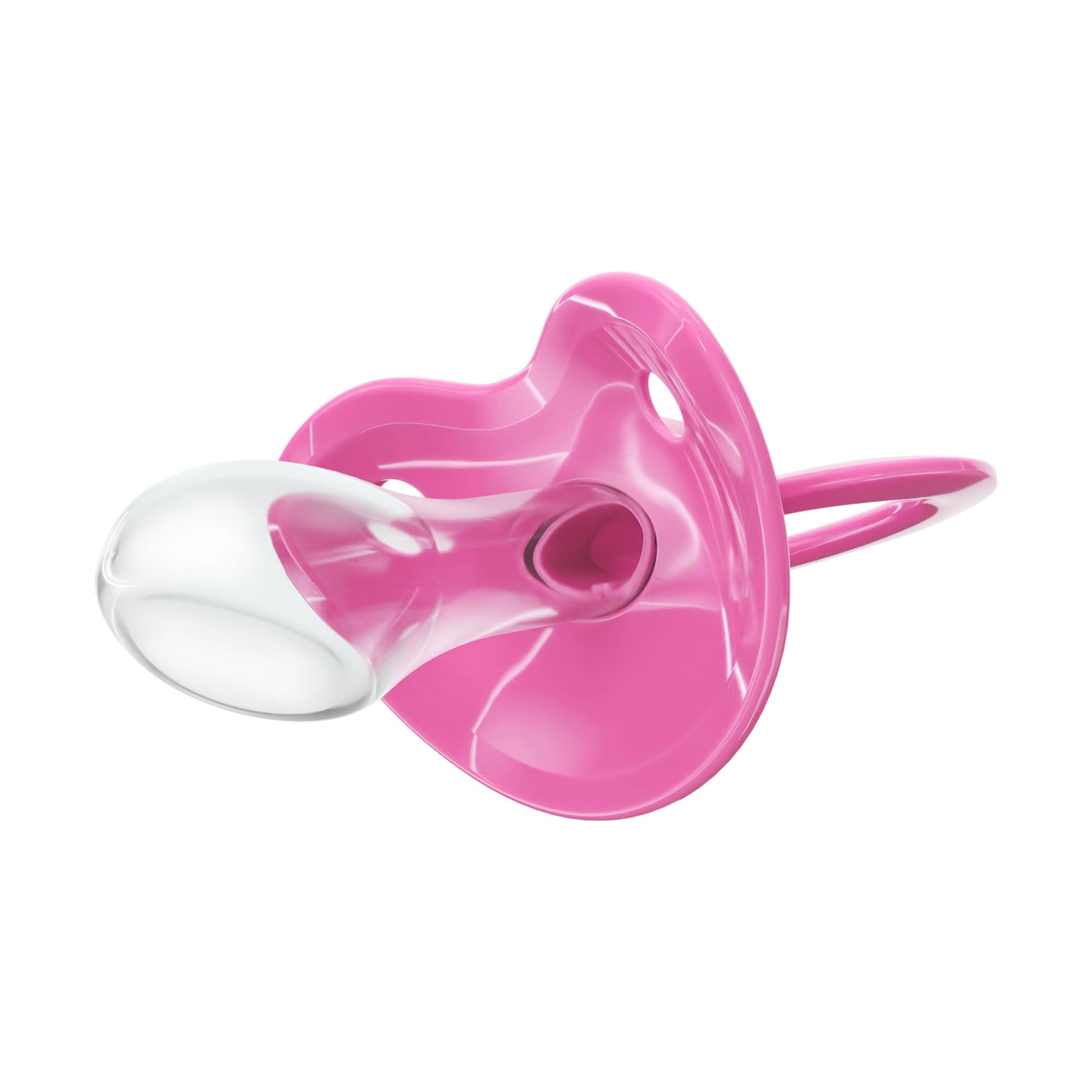 Chupete Addict - Fixx - JUMBO funcional adulto XXL - Chupete de silicona - Talla 10 (rosa intenso)