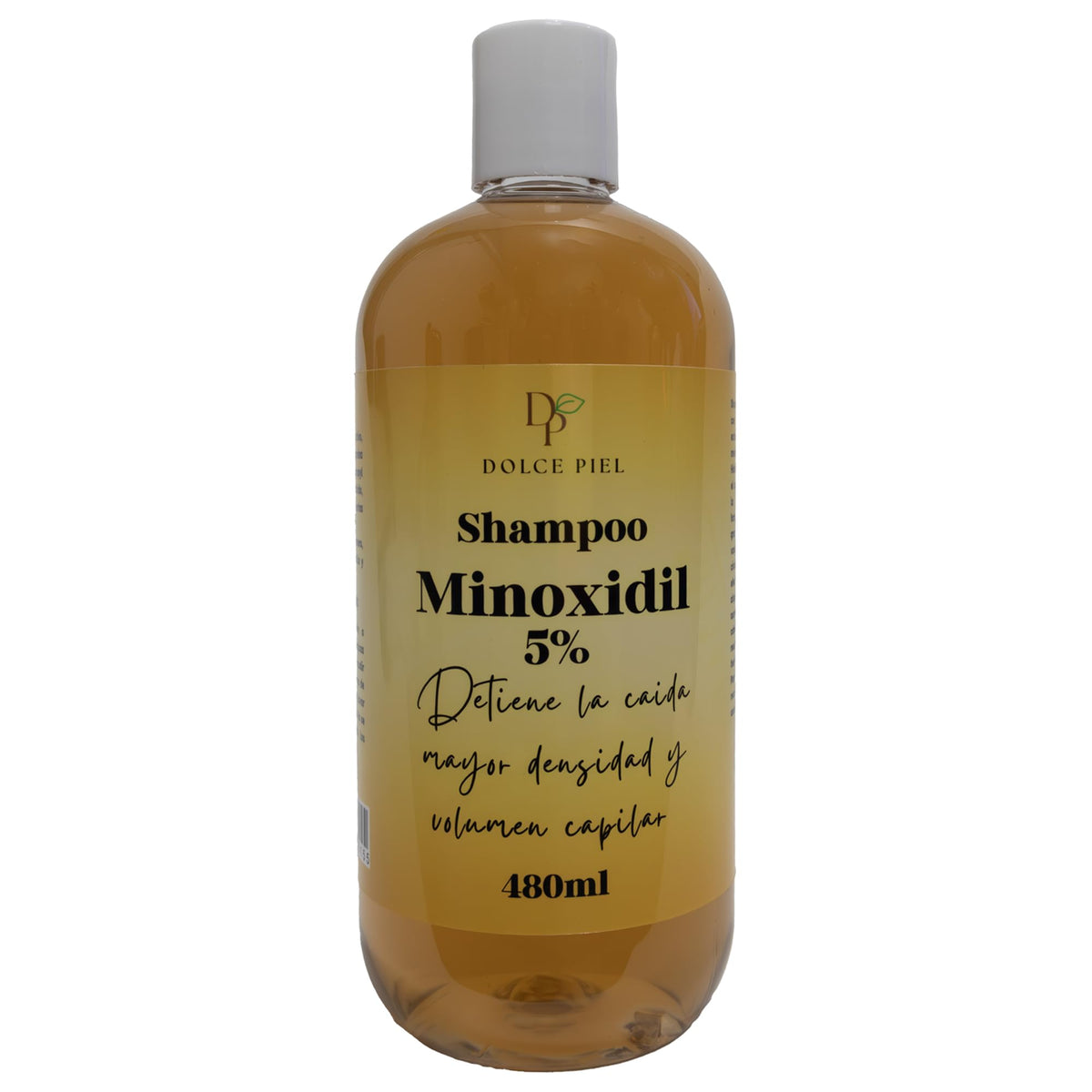Champú Dolce Piel Minoxidil 5% Estimulante Crecimiento y Densidad Cabello sin Sulfatos ni Parabenos para Alopecia Androgenética