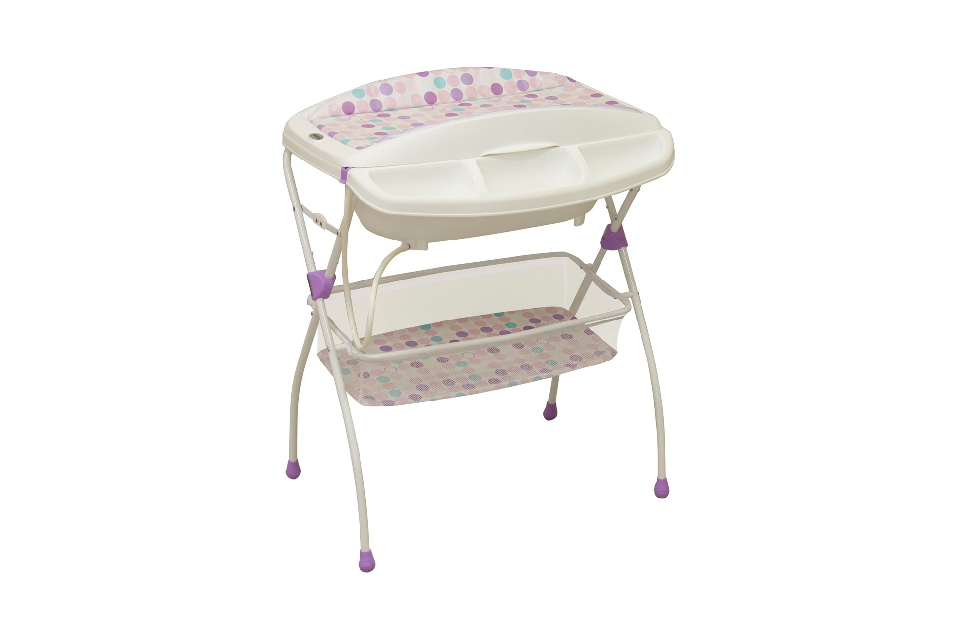 Bañera Desarmable Prinsel Rosa Multicolor con Impresión de Círculos