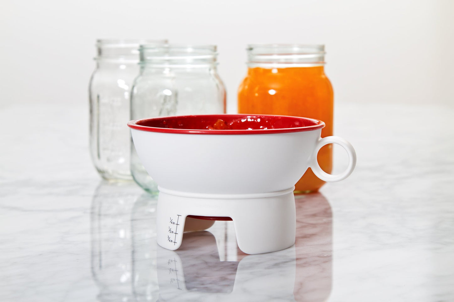 Cuchara y Embudo para Enlatado Prepworks Blanco