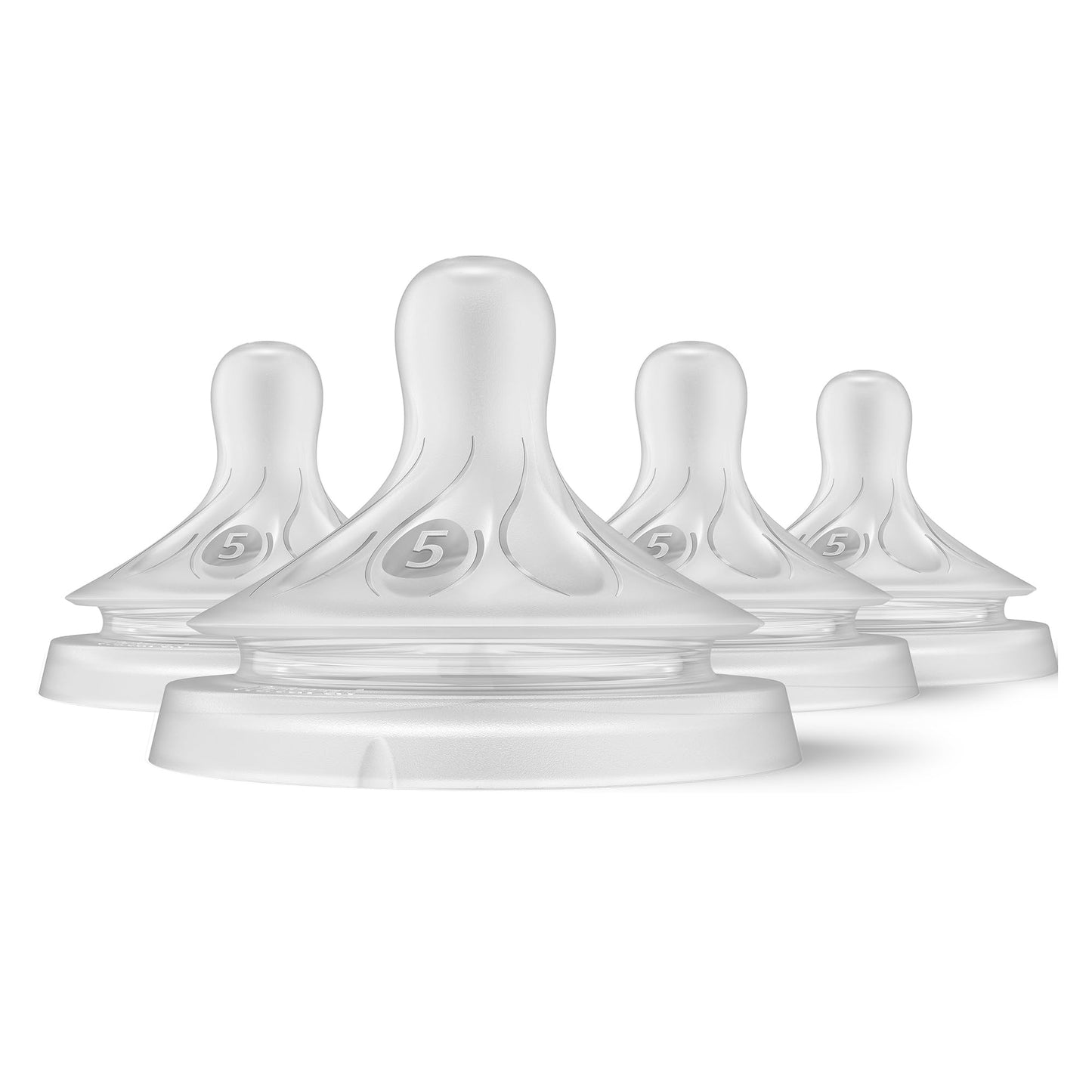 Pezones Philips Avent Respuesta Natural Flujo Extra Rápido Paquete de 4