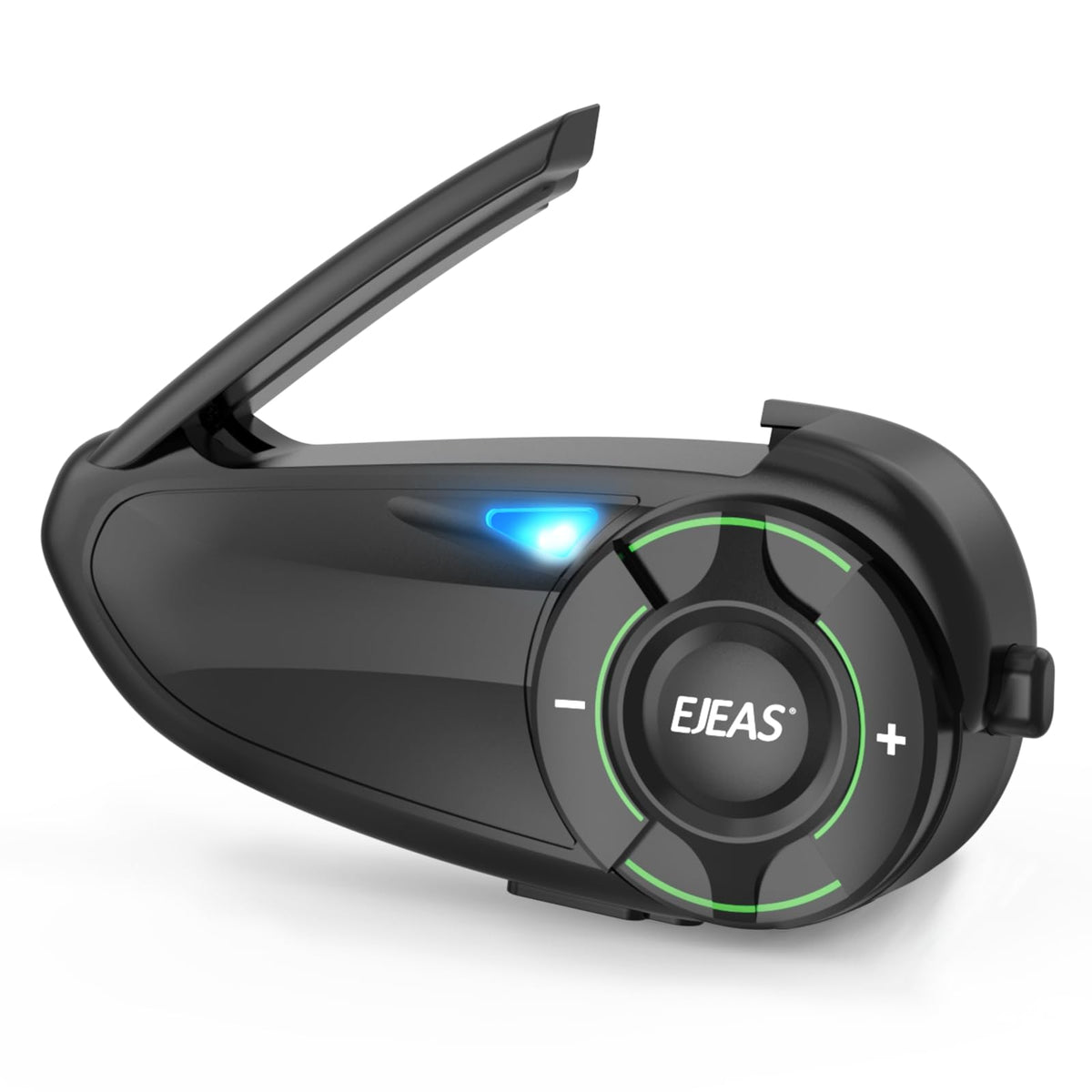 Auricular Bluetooth para Casco de Motocicleta iSunergy Mesh 3.0 Negro con Cancelación de Ruido CVC, Impermeable IP67 y Compatibilidad para 6 Pilotos