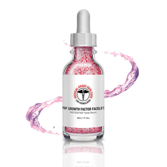 Skin Pro Skin Care - Suero facial de factor de crecimiento PRP, factor de crecimiento epidérmico, HGF, IGF, aceite facial de suero facial para arrugas, suero para cara, cuidado facial, suero para ojos, suero hidratante
