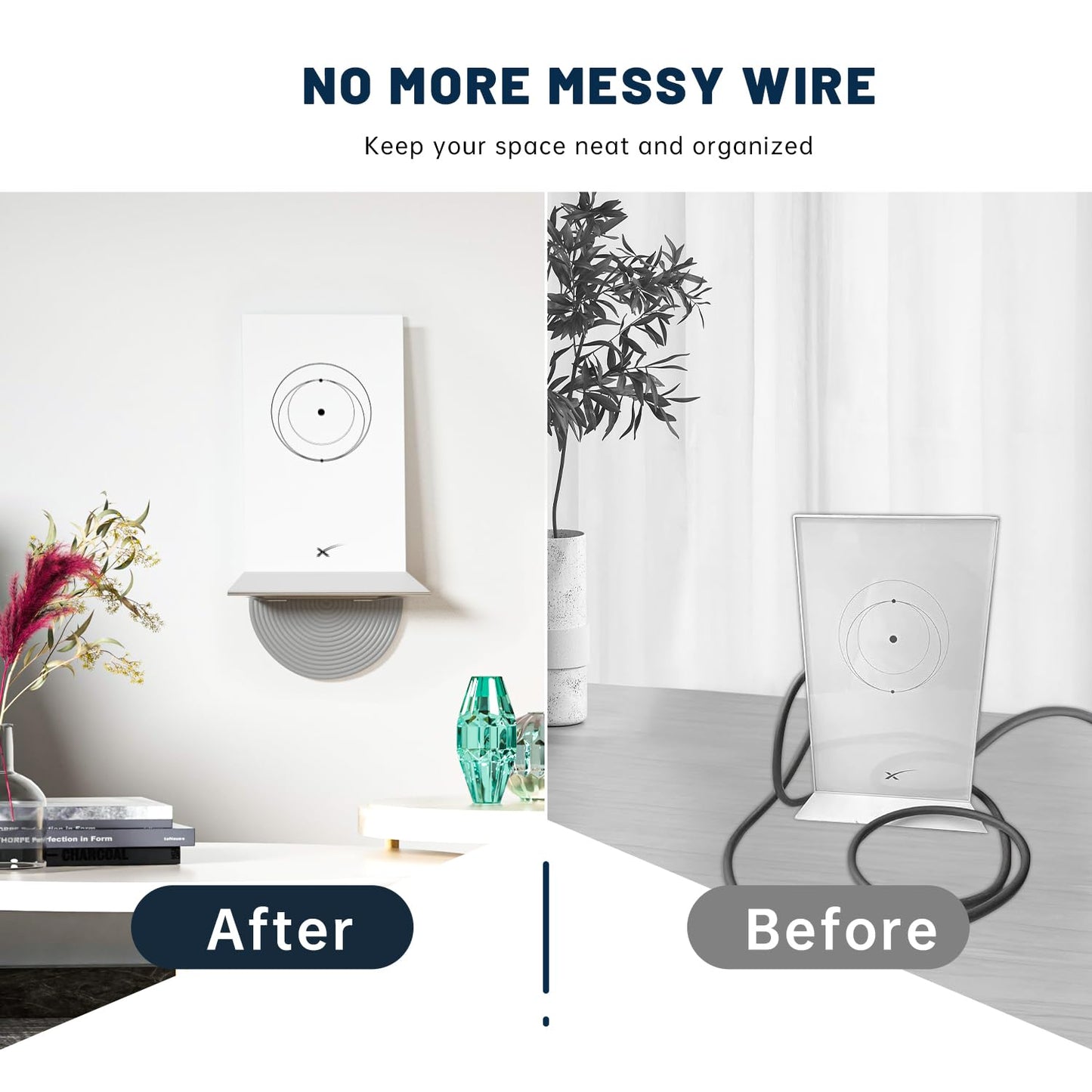 Soporte de Pared para Starlink Gen 2, Soporte de Pared para Router Star Link Internet Kit Satélite Soportes de Aleación de Aluminio Esmerilado para Starlink Mesh Router V2 Mesh Router