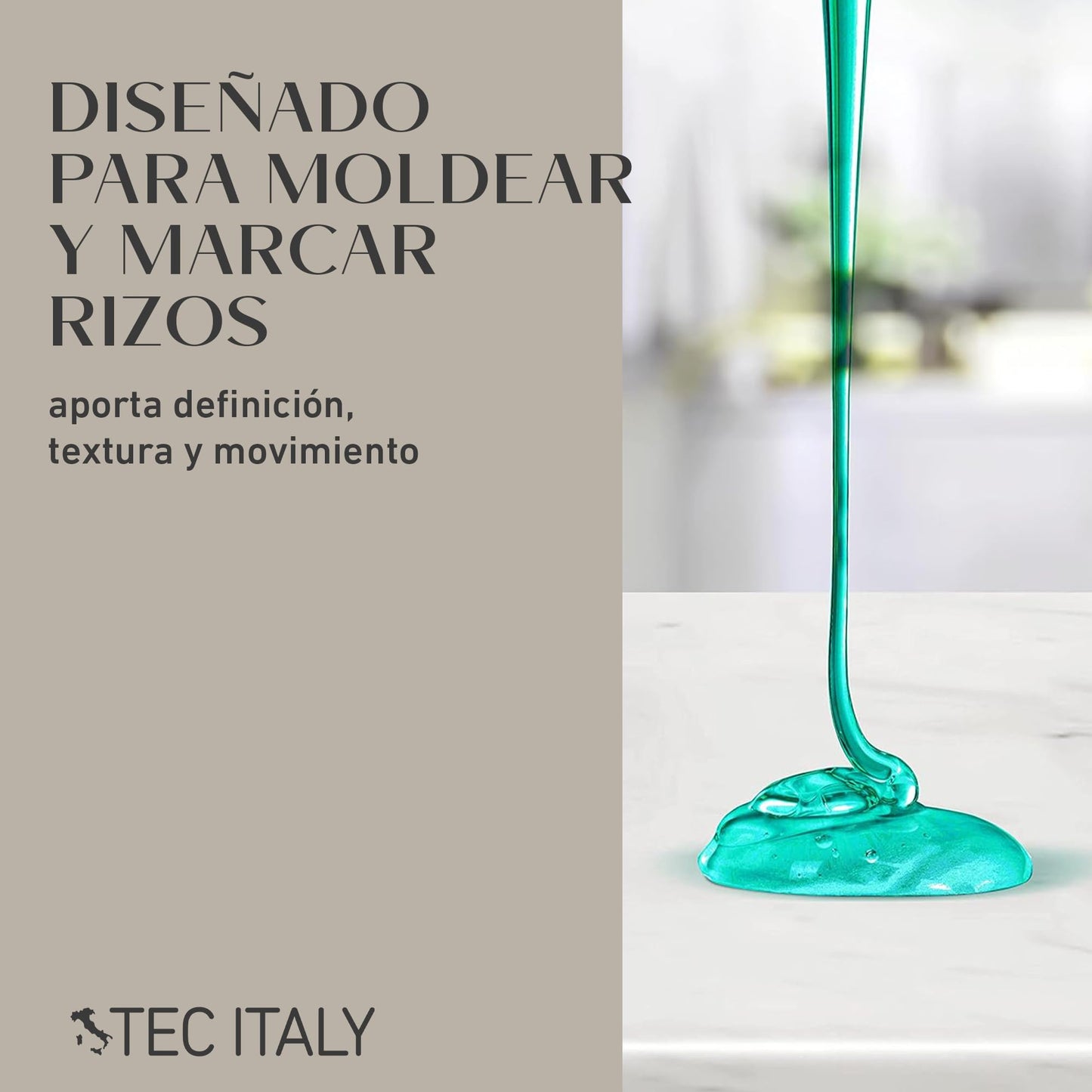 TEC ITALY Scultore Fine Styling Gel Define Rizos Textura y Brillo 300 ml