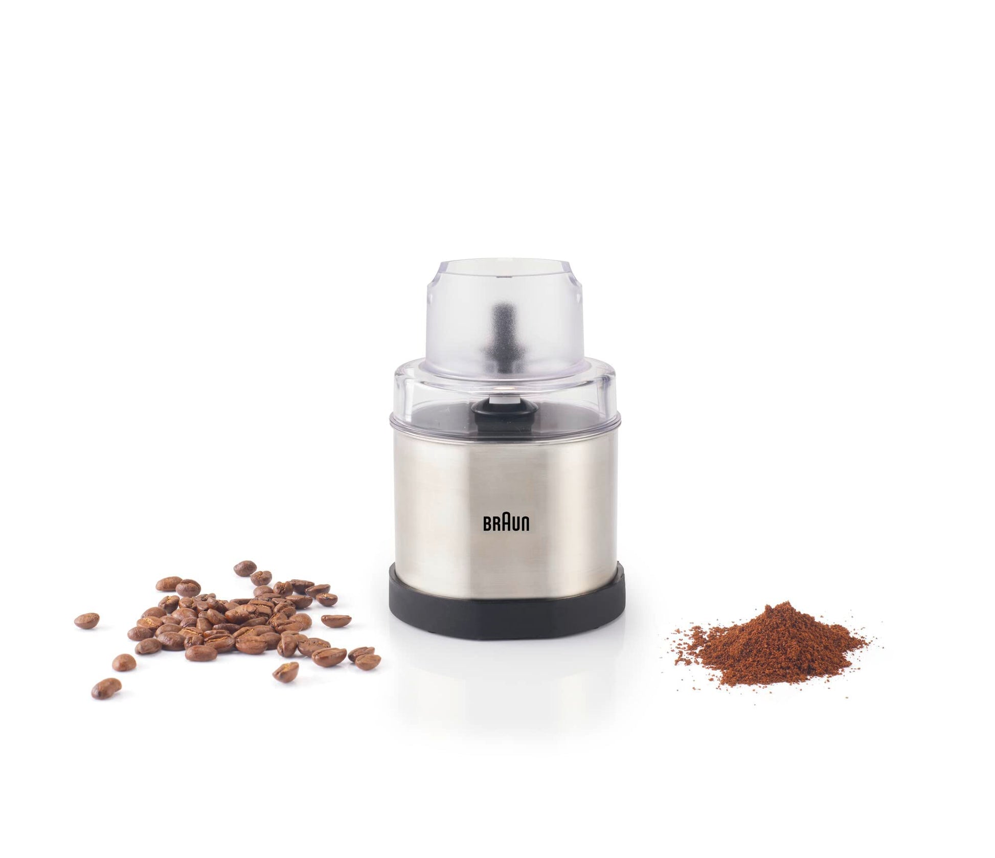 Braun MQS270SI Multiquick - Mezclador de mano para molinillo de café y especias, 1.5 tazas