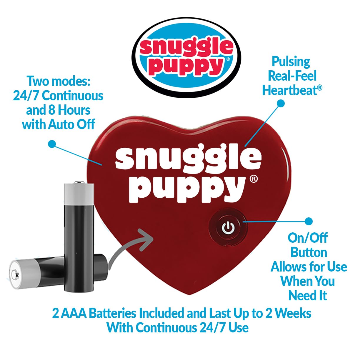 Juguete Comportamental Smart Pet Love Snuggle Puppy Dorado