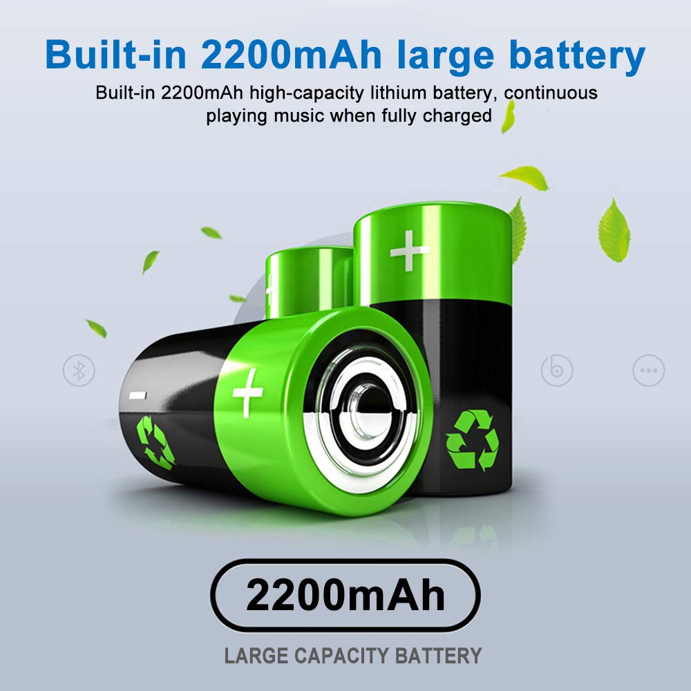 Barra de sonido portátil para TV/PC, 105dB Bluetooth 5.0 barra de sonido inalámbrica y con cable con batería de 2200 mAh, sonido envolvente 3D de cine en casa, subwoofer integrado con control remoto