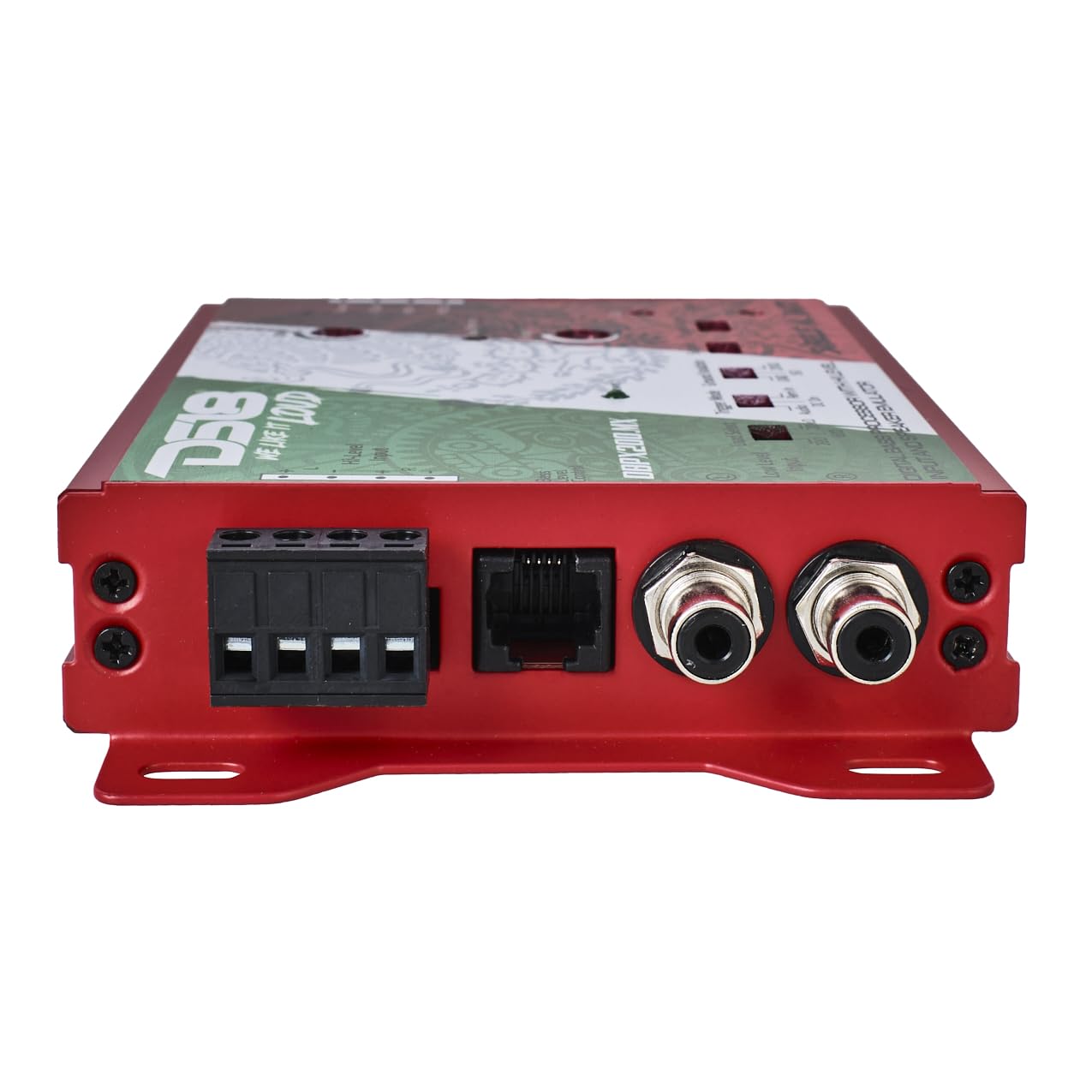 DS18 DBPX200 Procesador Digital de Graves con convertidor de señal de Alta a Baja y emulador de Altavoces, procesador de restauración de Graves Digitales, Entrada/Salida de preamplificador de 2