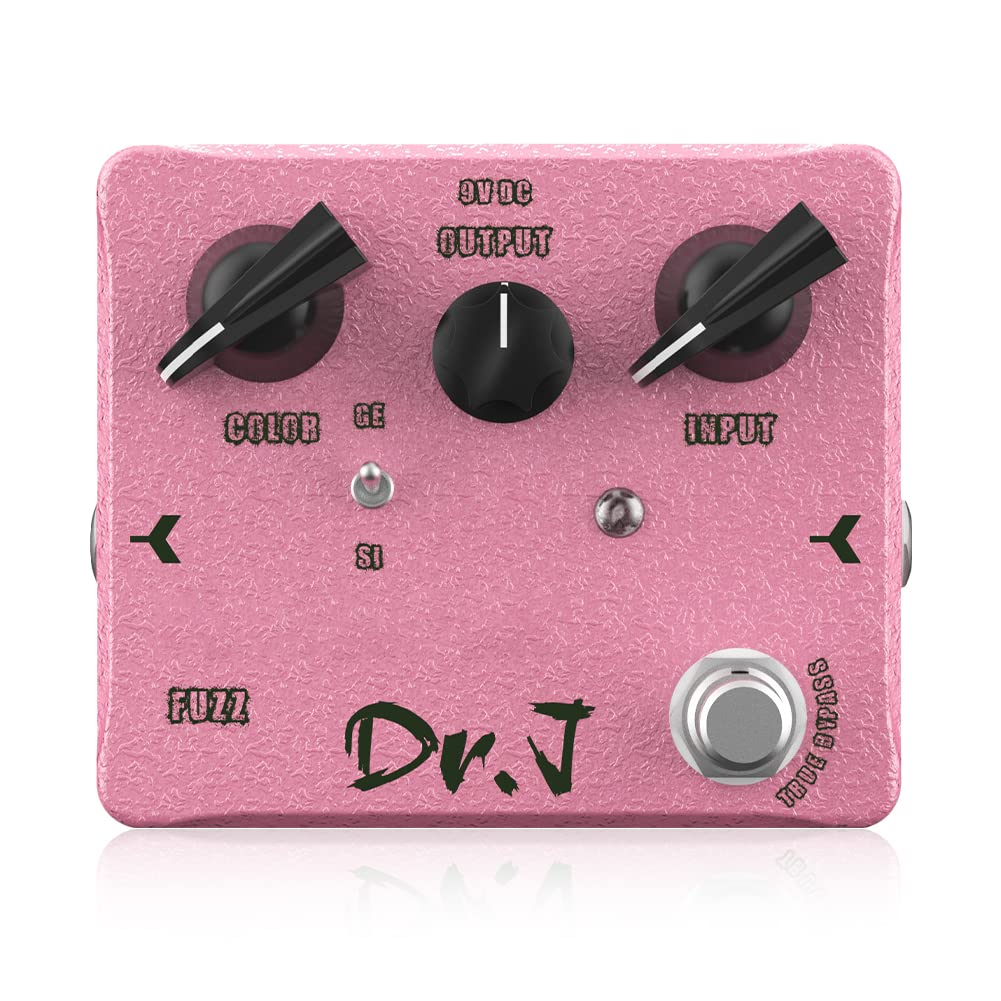Pedal de Fuzz JOYO Dr.J Series D56 Clásico y Moderno para Efecto de Guitarra Eléctrica Edición de Alta Gama