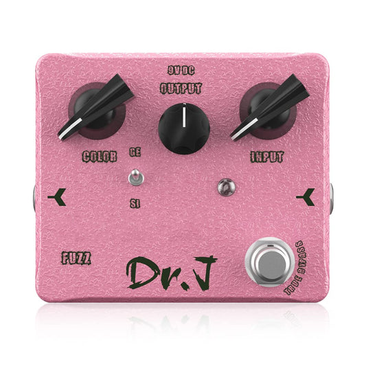Pedal de Fuzz JOYO Dr.J Series D56 Clásico y Moderno para Efecto de Guitarra Eléctrica Edición de Alta Gama