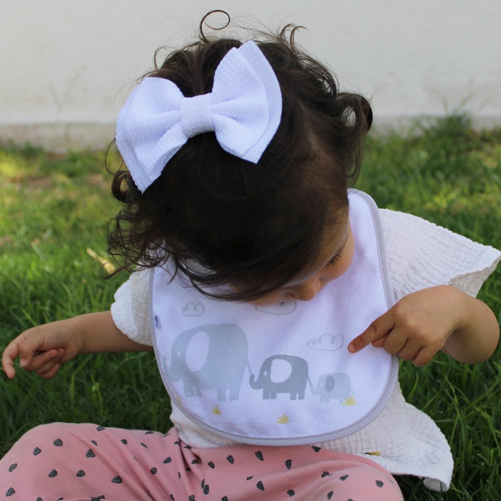 Dami Set 3 Feeding Bibs (Gris)