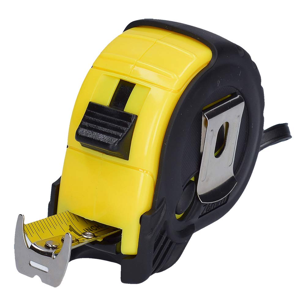 Flexómetro Surtek Amarillo con Carcasa Anti-impacto 5 m
