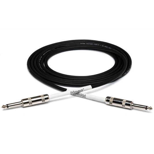 Hosa GTR-205 - Cable de guitarra recto a recto, 5 pies, color negro