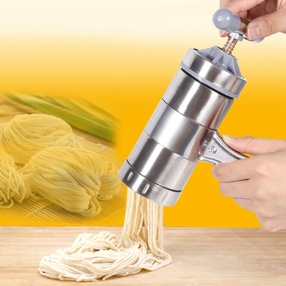 Máquina de Pasta, máquina de Pasta portátil, exprimidor de Pasta de acero inoxidable manual, máquina para hacer presión