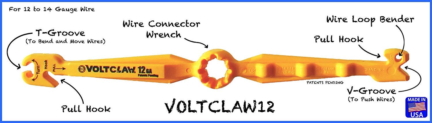VOLTCLAW COMBO-PACK Nonconductive Electrical Wire Pliers