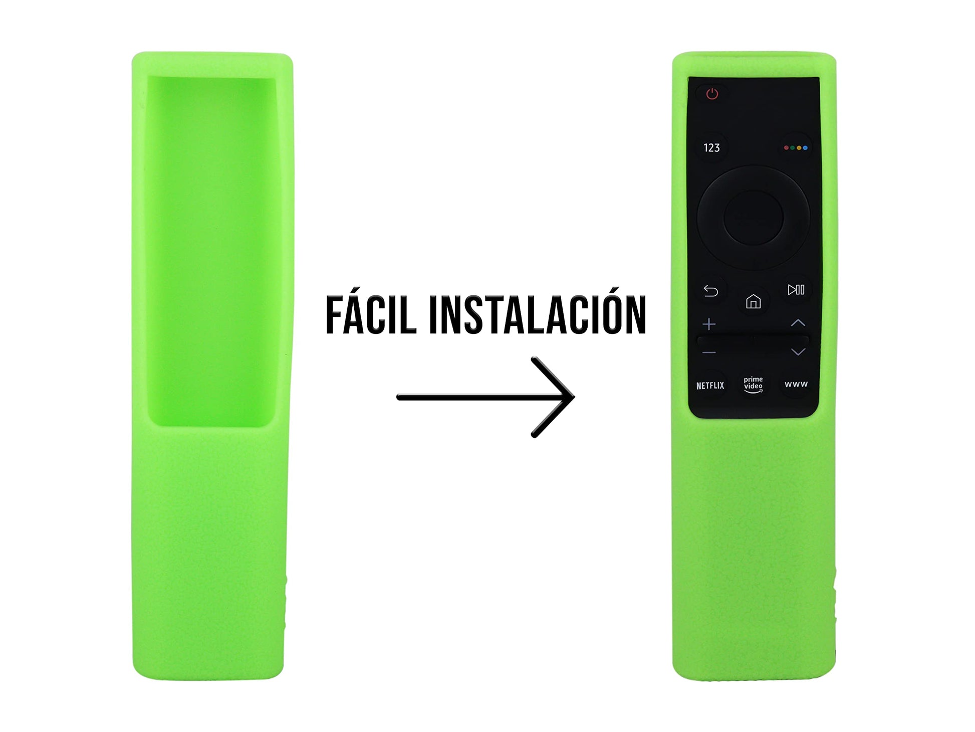 Funda para Control Samsung 4K Smart TV UHD BN59 (Verde)