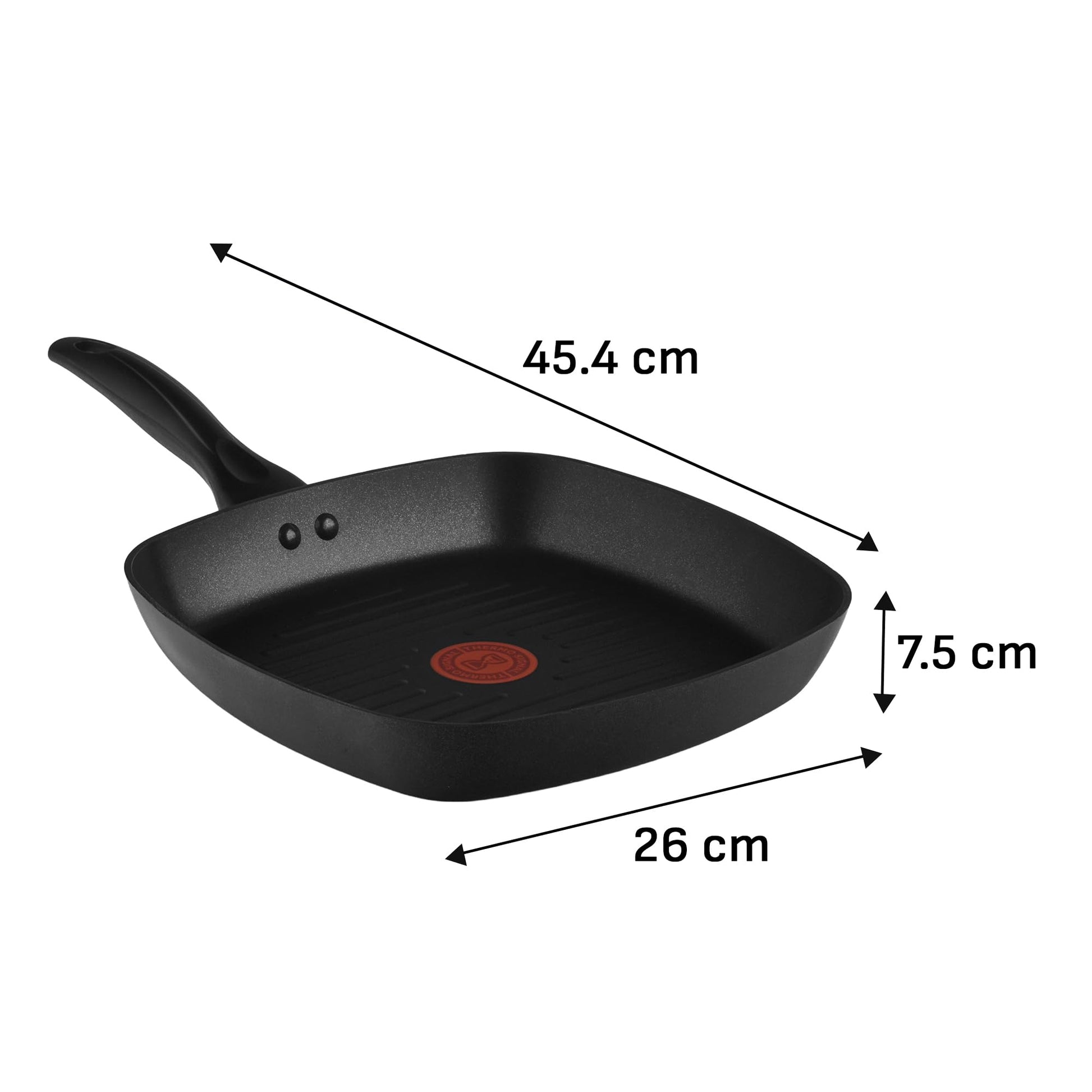 Grill T-fal Everyday 26x26 cm con antiadherente
